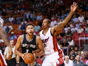 San Antonio Spurs at Miami Heat